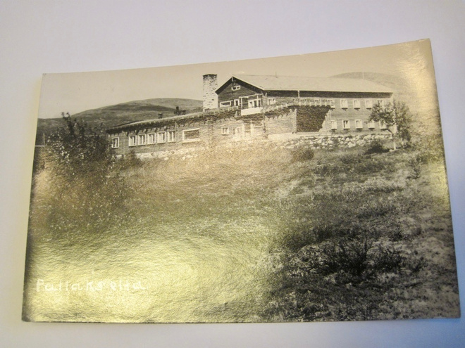VANHA Postikortti Lappi Pallas 1930-l