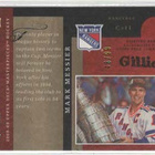 Mark Messier 08-09 UD Masterpieces #10 Green Framed xx/99 - pikkukuva 2