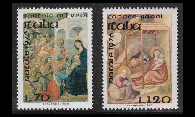 Italia 1555-6 ** Joulu (1976)
