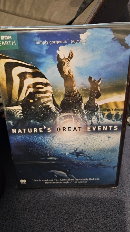 Nature's great events - Luonnon ihmeet (2DVD, 5h.) UUSI/MUOV