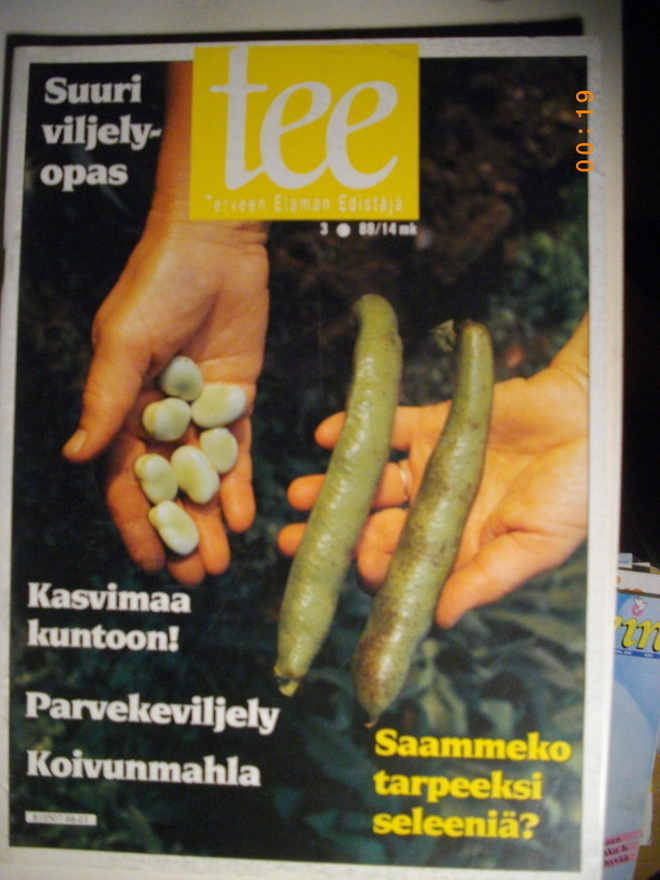 Tee - terveen elämän edistäjä Nro 3/1988 (29.12)