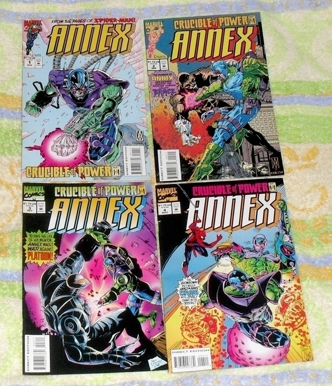 Annex minisarja #1-4, kaikki lehdet