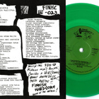 RATTUS - Rajoitettu ydinsota 7” EP 2023 repress,vihreä vinyl - pikkukuva 2