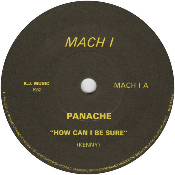 PANACHE :: HOW CAN I BE SURE / MAYFAIR :: VINYYLI  7"   1982