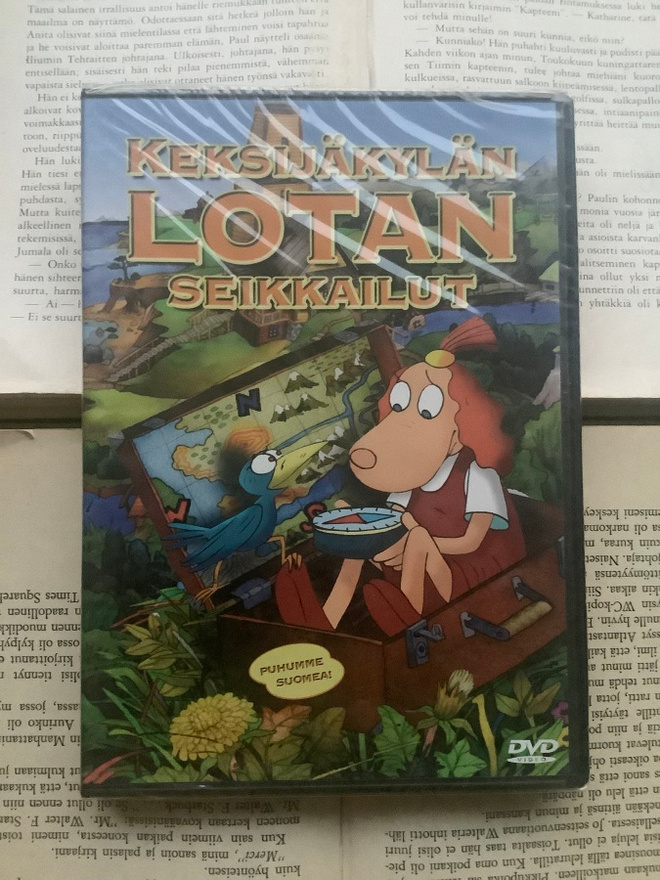 Keksijäkylän Lotan seikkailut (UUSI DVD)