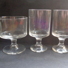 IITTALA,TAPIO WIRKKALA KARELIA LASIT 3 KPL - pikkukuva 1