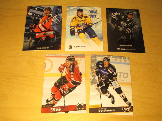 CARDSET 2016-17 kortteja 0,15 € /kpl + erikoiskortteja