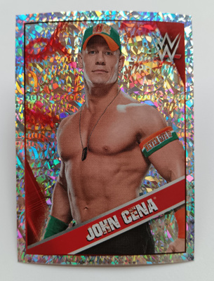 2016 Topps foil sticker John Cena