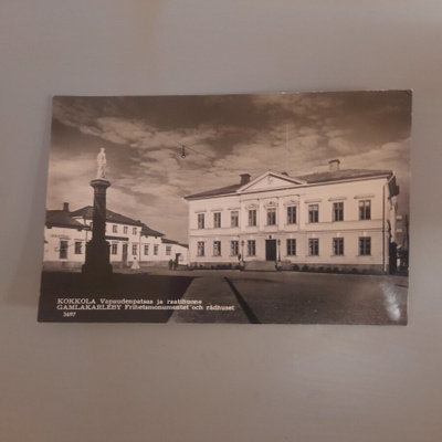 PK Kokkola Vapaudenpatsas ja apteekki k-60