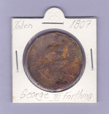 Iso-Britania 1 Penny v.1807 KM#663