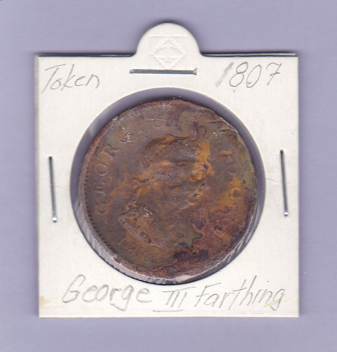 Iso-Britania 1 Penny v.1807 KM#663