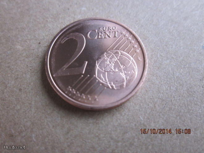 Suomi 2 cent, unc, v. 2004