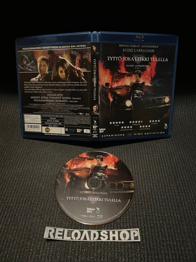 Tyttö joka leikki tulella (2009) BLU-RAY