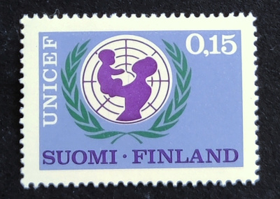 1966 UNICEF 20 vuotta **