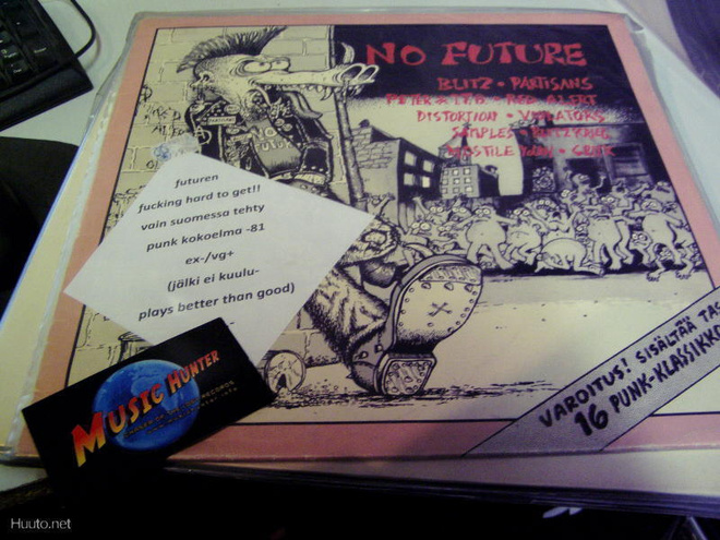 NO FUTURE PUNK - KOKOELMA VINYYLI RARE