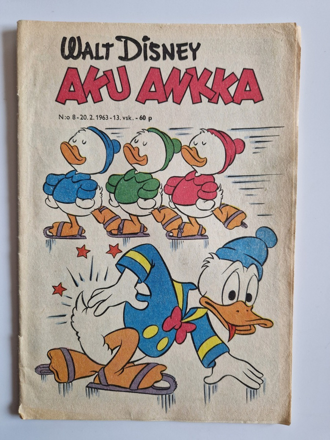 Aku Ankka 8/1963