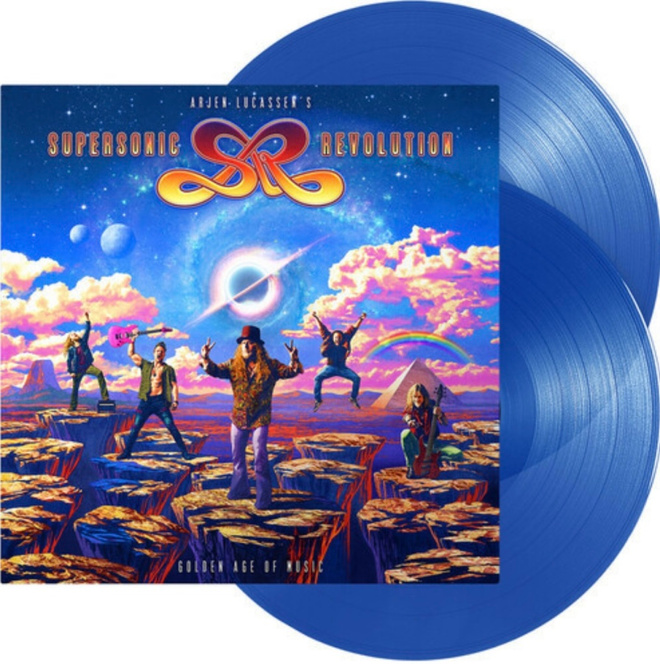 Arjen Lucassen’s Supersonic & Revolution - 2LP, blue, uusi