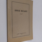 Henny Diderichsen : Annie Besant - pikkukuva 1