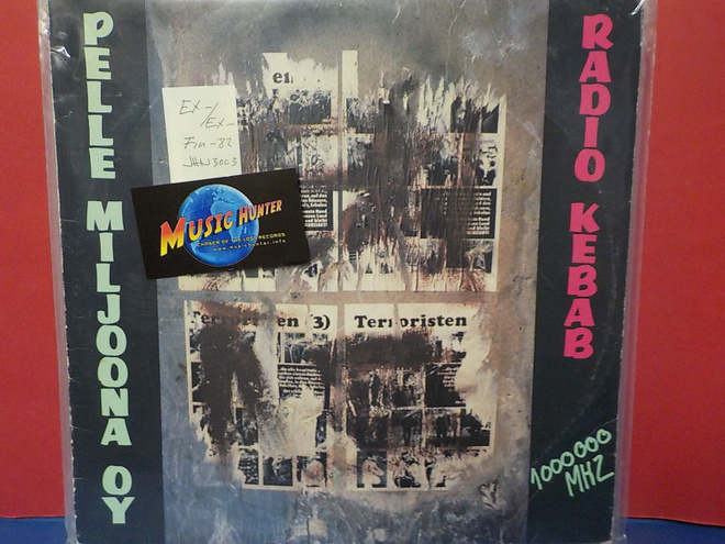 PELLE MILJOONA OY - RADIO KEBAB FIN -82 EX-/EX- LP