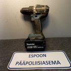 T3179 Makita akkuporakone + akku - pikkukuva 1