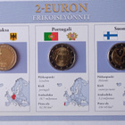 2€ euron erikois lyönnit monetan pahvissa - pikkukuva 1