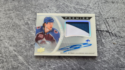 Bowen Byram 2020-21 Premier Rookie Patch Auto /49
