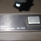 Sharp RP-1122H autom. stereo levysoitin, neula poikki.KATSO! - pikkukuva 5