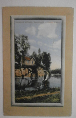 Lappeenranta, Vuorenpolvi, Saimaan kanavaa, kehyspk, p. 1913