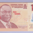 Nigeria 10 Naira v.2024 UNC P-39 Polymer - pikkukuva 1