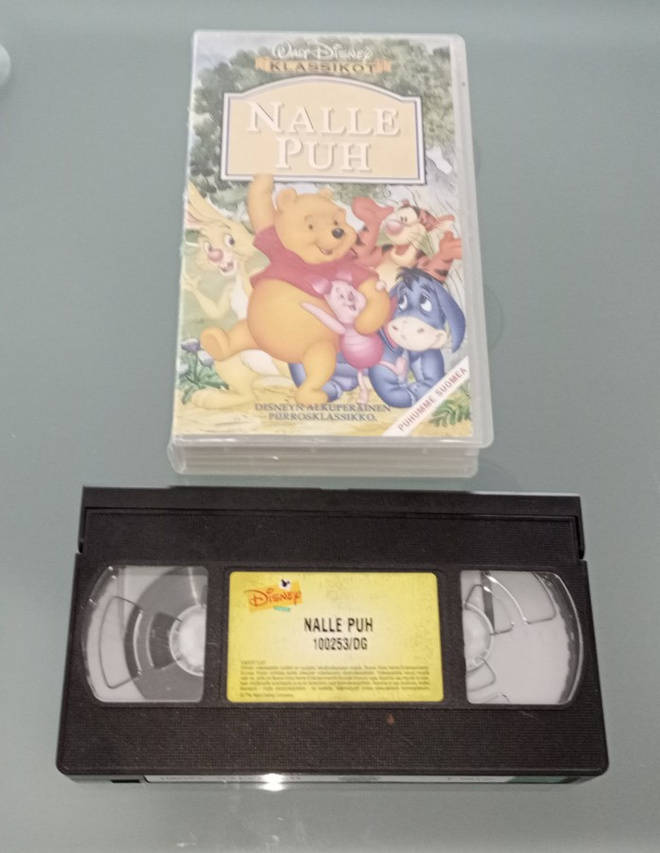 NALLE PUH VHS WALT DISNEY