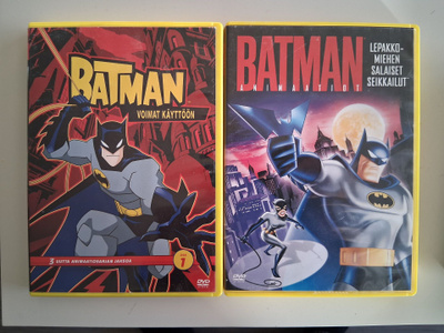 Batman animaatio DVD:t