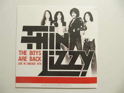 Thin Lizzy The Boys Are Back (Live In Chicago 1976) LP