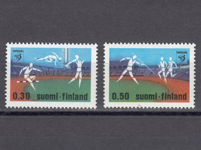 1971 Lape 693-694 Yleisurheilun EM-kilpailut **