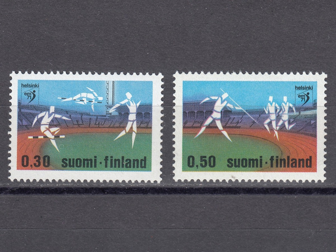 1971 Lape 693-694 Yleisurheilun EM-kilpailut **