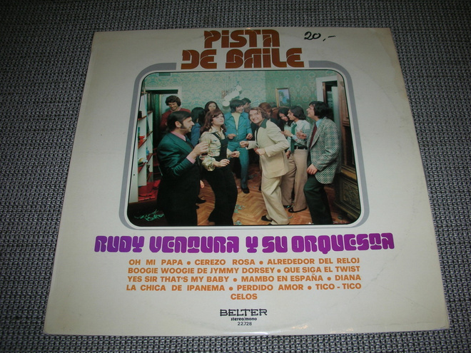 LP Rudy Ventura: Pista de baile