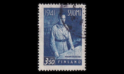 252 o Mannerheim 3,50mk W1 25mm (1941)