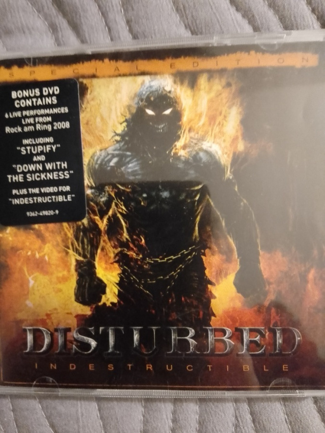 Disturbed : Indestructible   CD + DVD