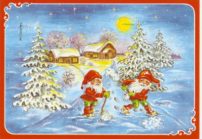 Ingrid Elf : Tontut lunta luomassa