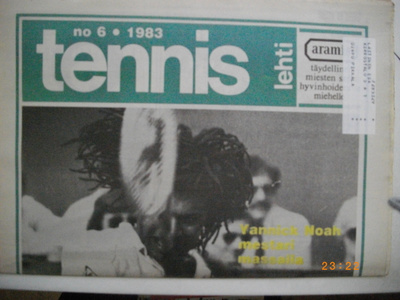 Tennis lehti Nro 6/1983 (31,5)
