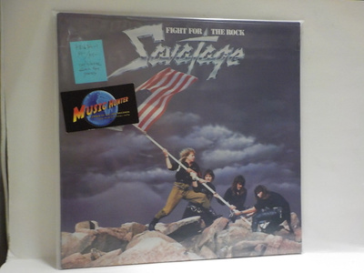 SAVATAGE - FIGHT FOR THE ROCK M-/M- LP