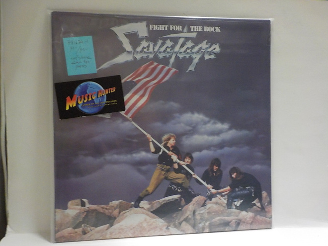 SAVATAGE - FIGHT FOR THE ROCK M-/M- LP