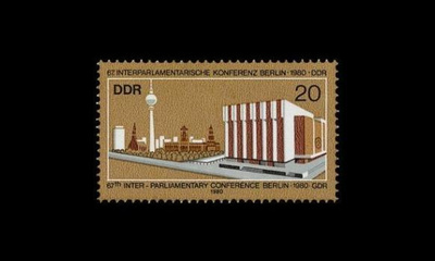 DDR 2542 ** Interparlamentaarinen konferenssi (1980)