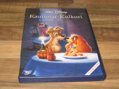Kaunotar ja Kulkuri dvd