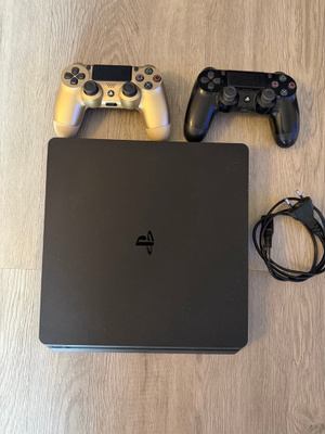 Playstation 4 slim 500gb ja 2 ohjainta