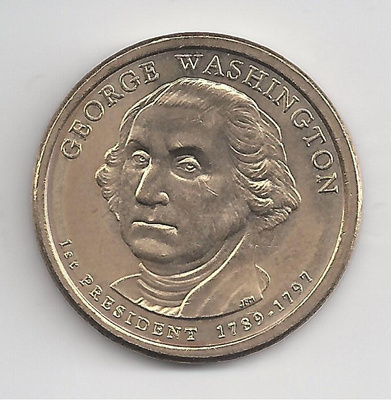 USA 1 $ Presidentti Washington