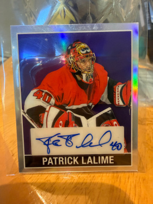 Leaf Mv legenda patrick lalime/7!