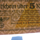 Natsi-Saksa keskitysleiriseteli 5 Reichsmark 1939 - 1944 - pikkukuva 3