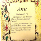 kortti ** Etunimi Anu Tuomas Hannu ym. - eril. joulukuulta - pikkukuva 4