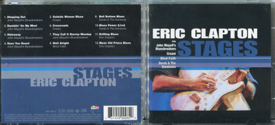 ERIC CLAPTON . CD-LEVY . STAGES