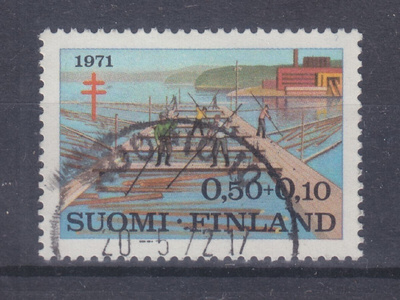 TUB 1971 50p loistoleimaisena.